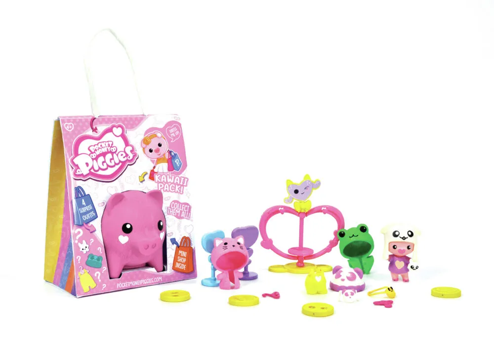 Pocket Money Piggies Kawaii Pack 37317 Oyuncak Figür Thumbnail 8
