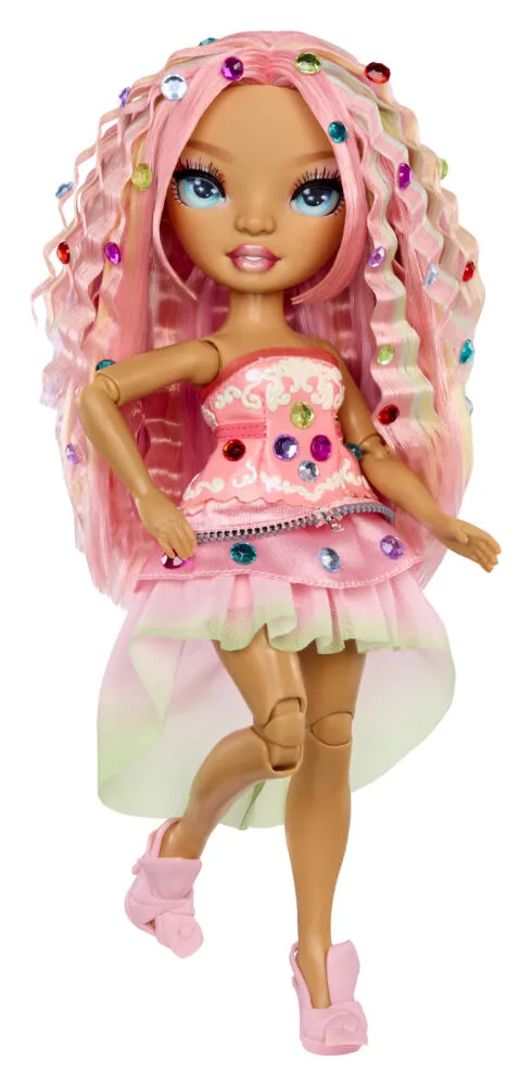 Rainbow High Be Dazzling Fashion Dolls - Adeline Rose (Pink) 597797 Thumbnail 10