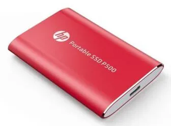 HP P500 250 GB USB C Tipi Kırmızı Thumbnail 1