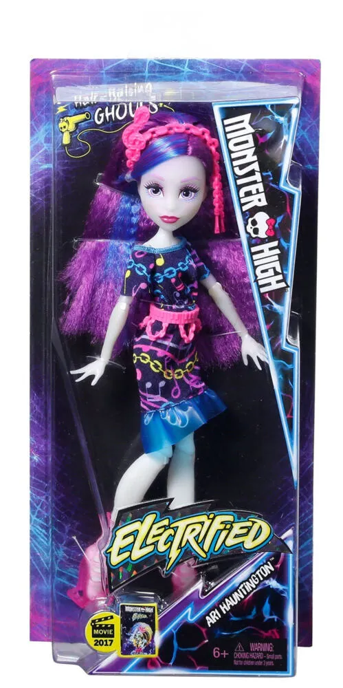 Monster High DVH68 Ari Hauntington Oyuncak Bebek Thumbnail 2