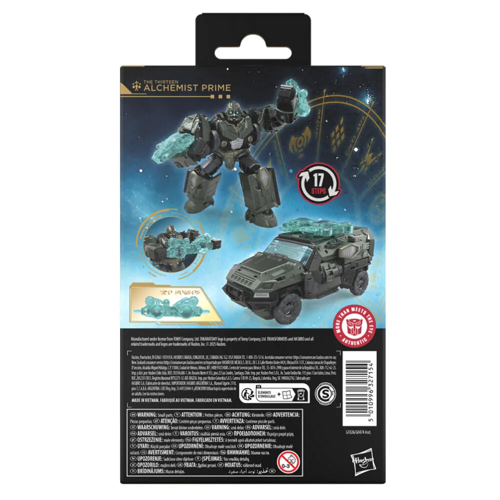 Hasbro Transformers Age of the Primes Deluxe Class The Thirteen Alchemist Prime Thumbnail 6