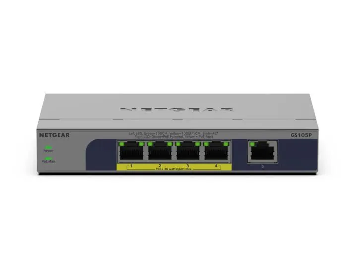 NETGEAR GS105P-300EUS Thumbnail 2