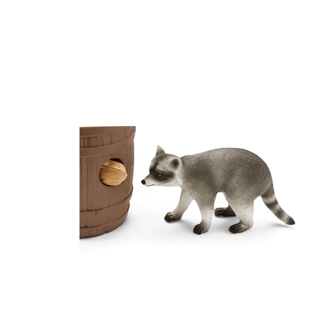 schleich 42532 WILD LIFE Rakun, Kokarca Oyuncak Figür Thumbnail 10