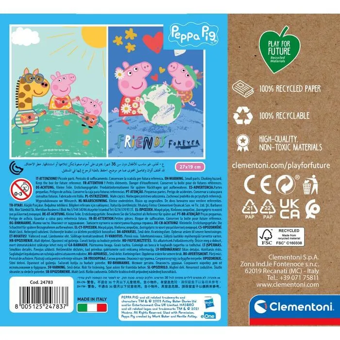 Clementoni PEPPA PIG 24783A 40 Parça Puzzle Thumbnail 3