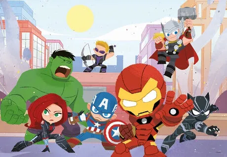 Clementoni Marvel Avengers 27528A 104 Parça Puzzle Thumbnail 2