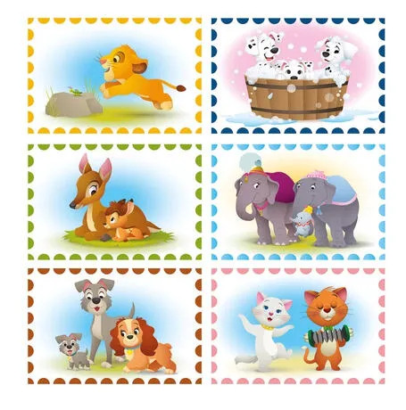 Clementoni Disney Animal Friends 44011A 6 Parça Puzzle Thumbnail 2