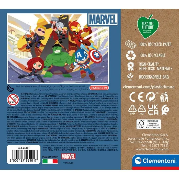 Clementoni 26101 60 Parça Puzzle Thumbnail 4