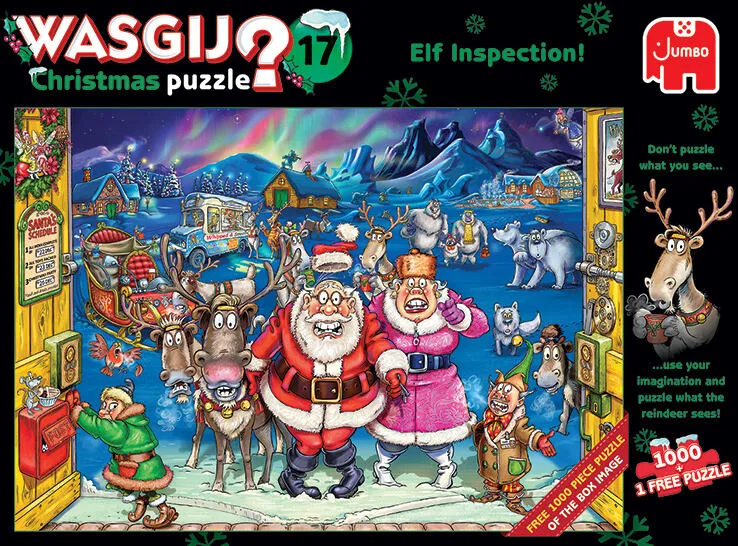 Jumbo Christmas 17 2x1000 Parça 25003 1000 Parça Puzzle Thumbnail 6