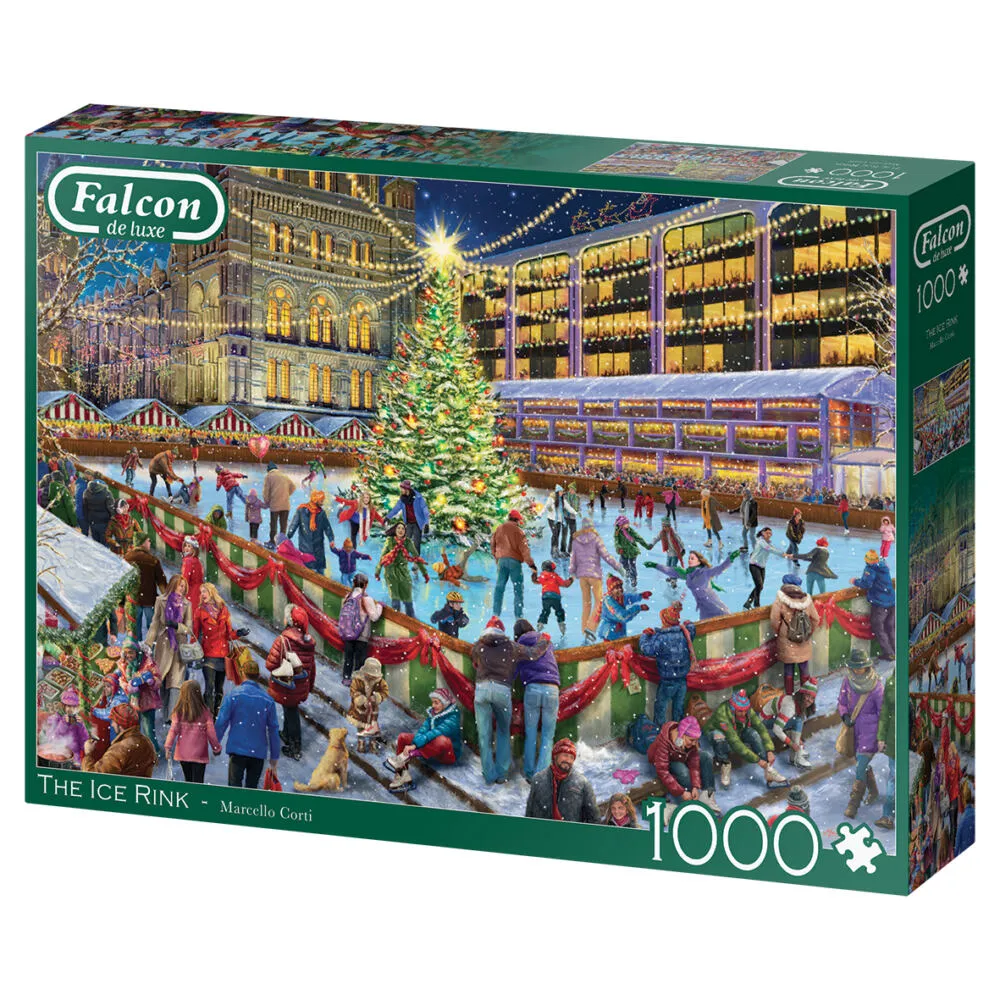 Jumbo The Ice Rink 1000 Parça 11342 Puzzle Thumbnail 7