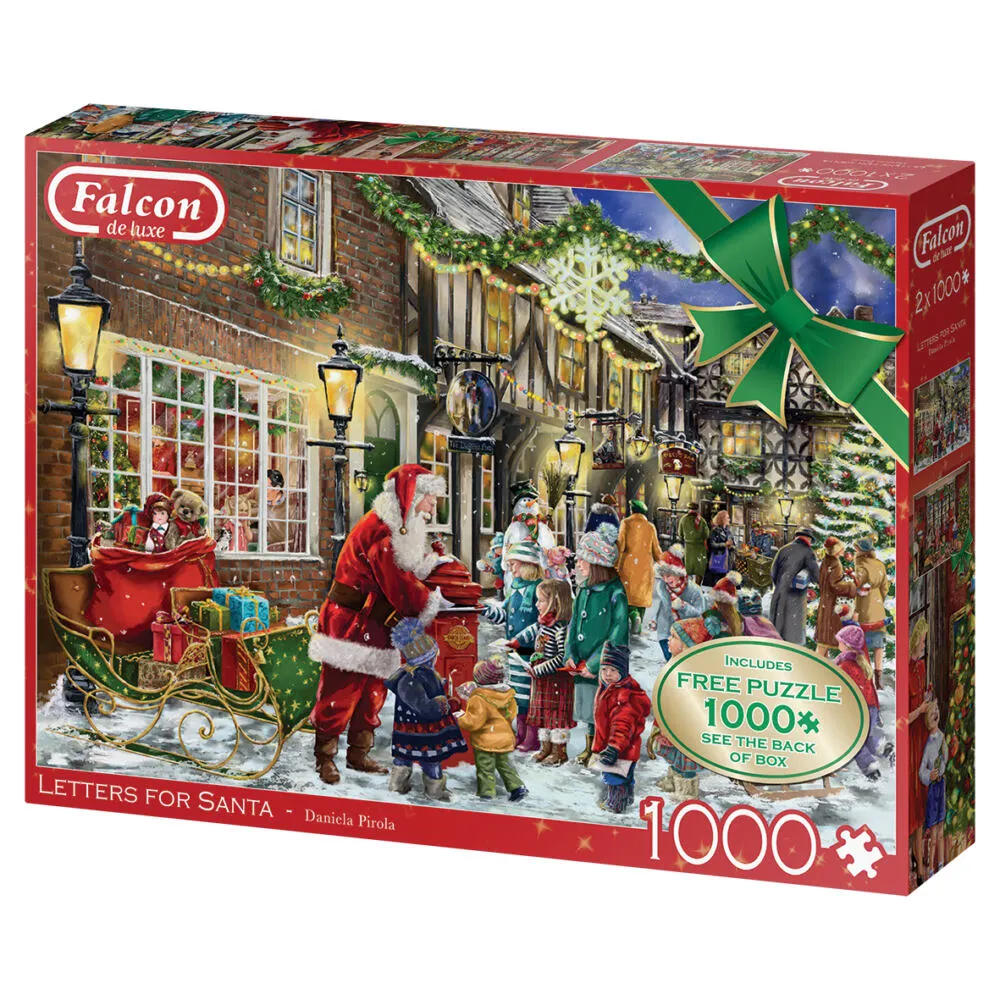 Jumbo Letters for Santa 2 x 1000 Parça 11343 Puzzle Thumbnail 10