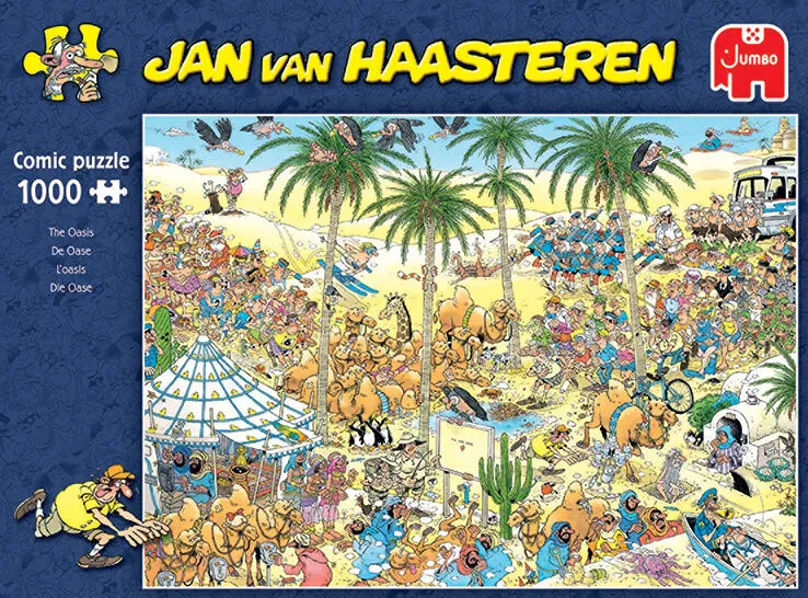 Jumbo The Oasis 1000 Parça 20048 Puzzle Thumbnail 2
