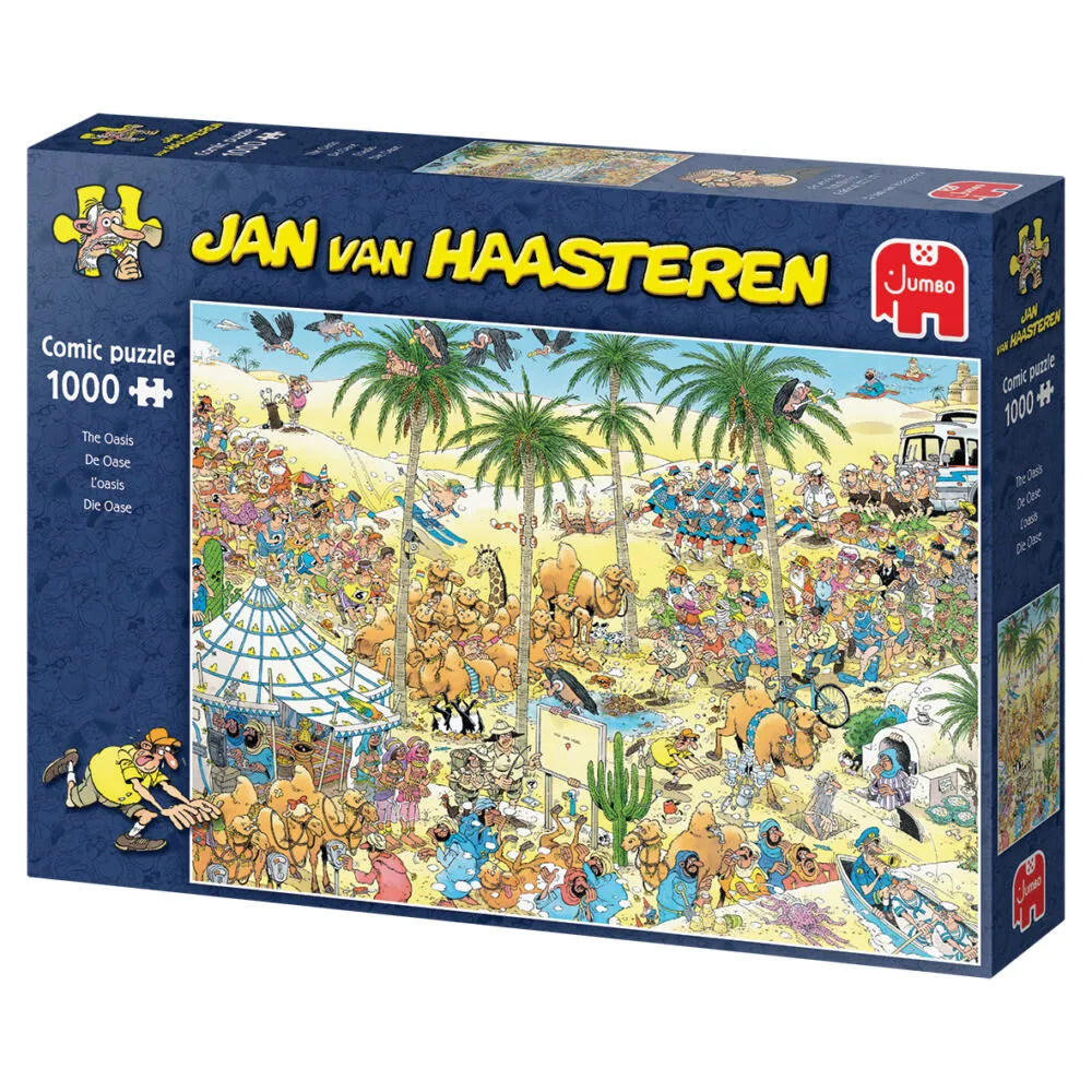 Jumbo The Oasis 1000 Parça 20048 Puzzle Thumbnail 1