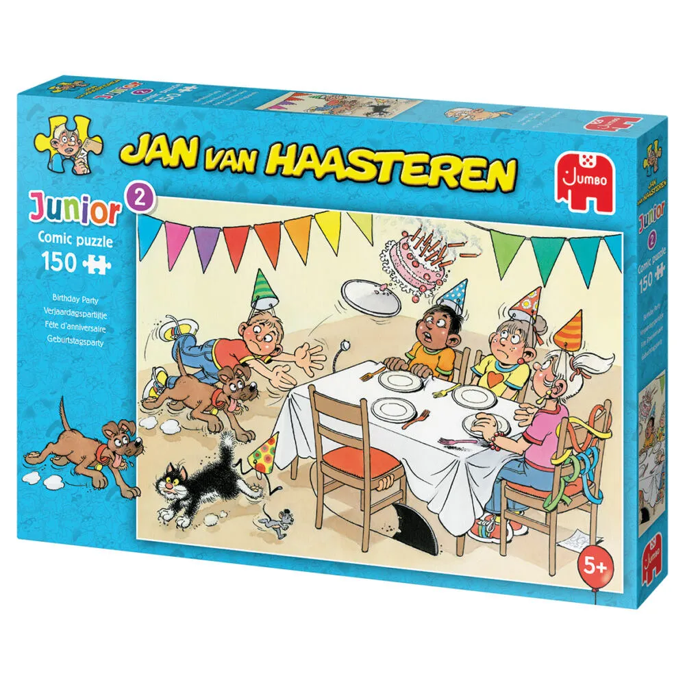 Jumbo Junior Birthday Party 150 Parça 20059 Puzzle Thumbnail 4
