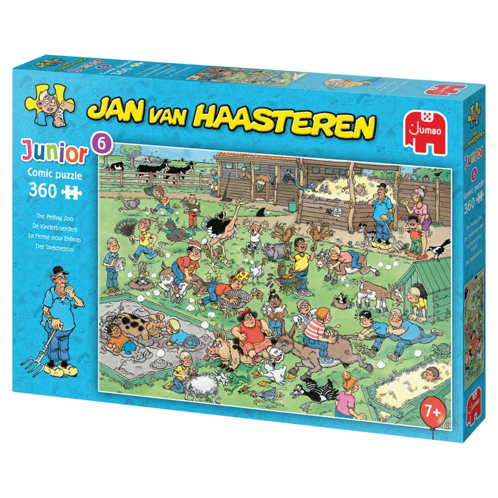 Jumbo Junior The Petting Zoo 360 Parça 20063 Puzzle Thumbnail 1