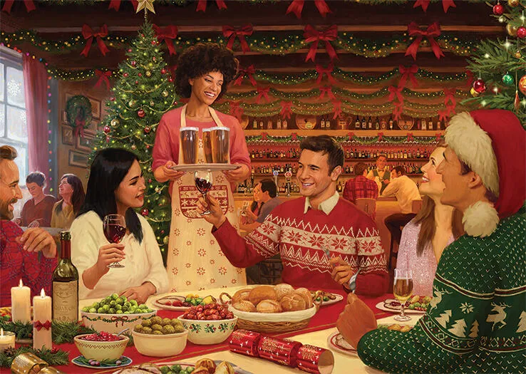Jumbo Festive Feast 500 Parça 11345 Puzzle Thumbnail 1