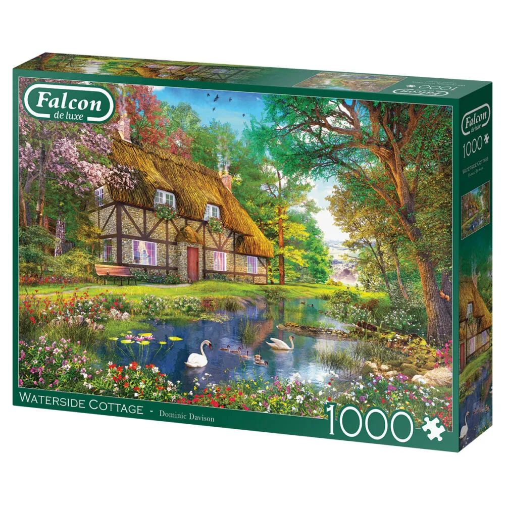 Jumbo Waterside Cottage 1000 Parça 11350 Puzzle Thumbnail 3