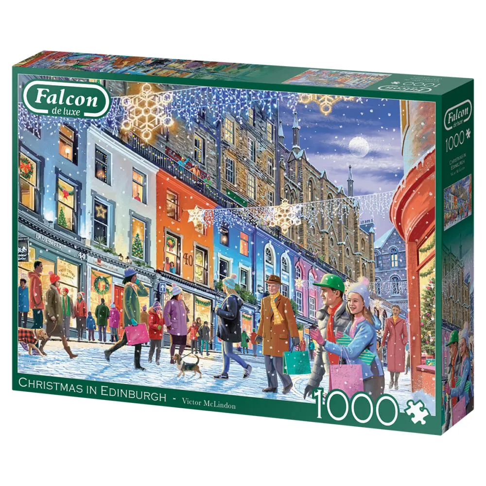 Jumbo Christmas in Edinburgh 1000 Parça 11353 Puzzle Thumbnail 1