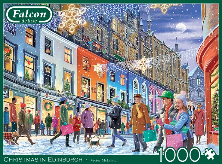 Jumbo Christmas in Edinburgh 1000 Parça 11353 Puzzle Thumbnail 2