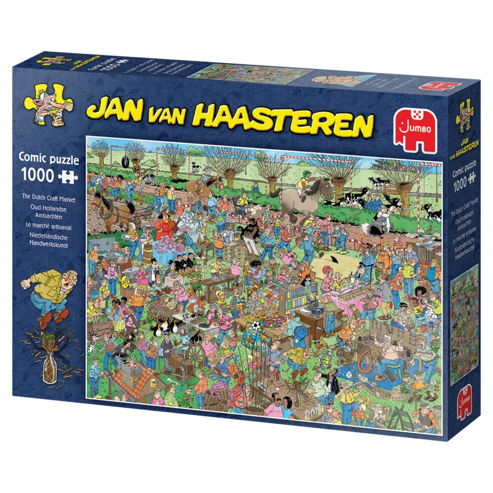 Jumbo The Dutch Craft Market 1000 Parça 20046 Puzzle Thumbnail 6