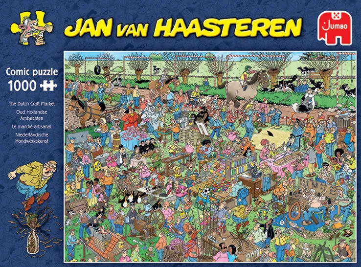 Jumbo The Dutch Craft Market 1000 Parça 20046 Puzzle Thumbnail 4