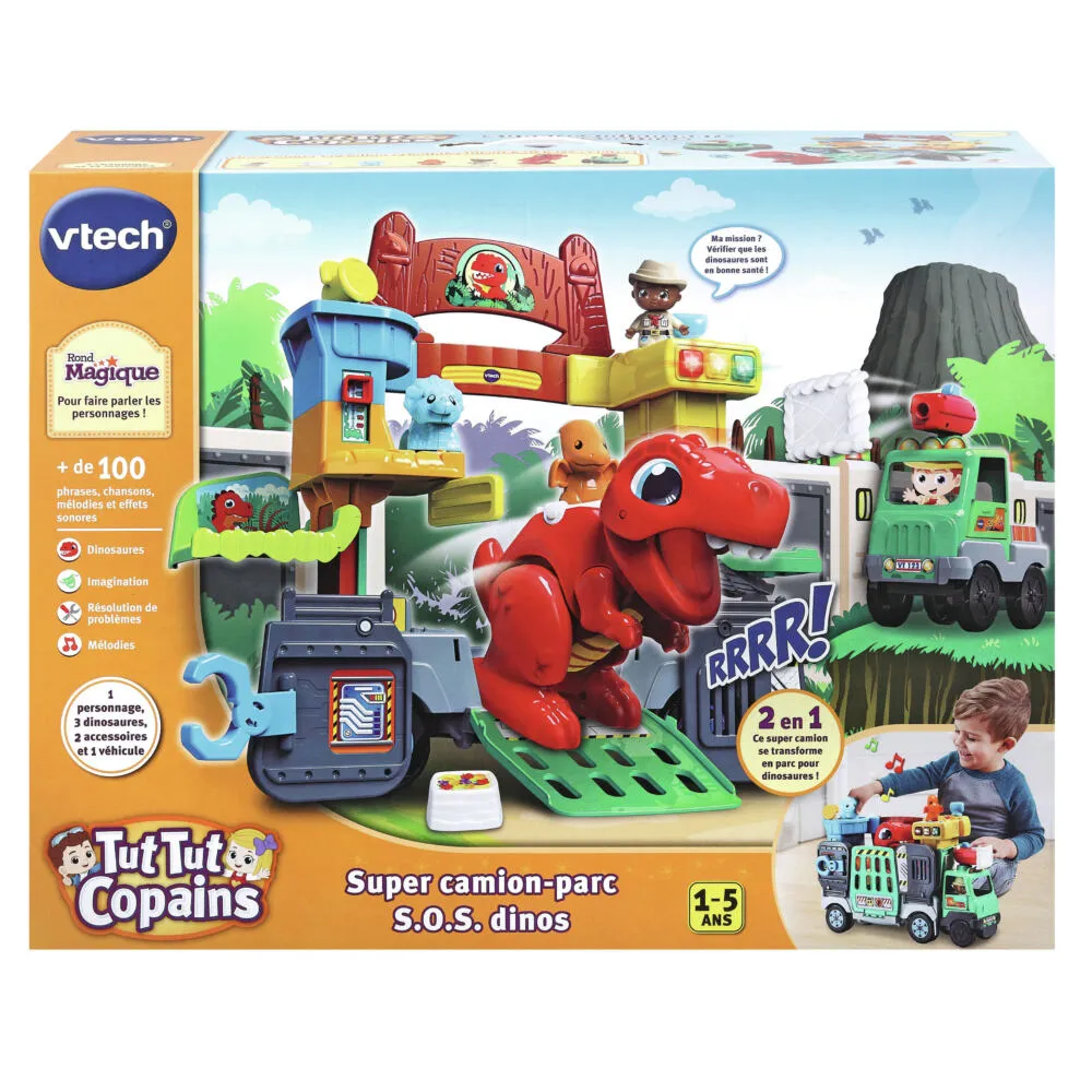 VTech SUPER CAMION-PARC SOS DINOS 80-542105 Thumbnail 13