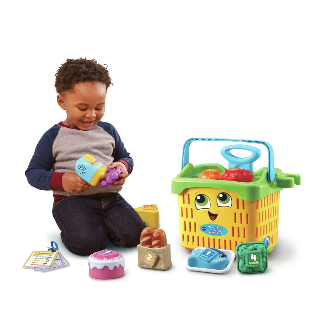 VTech MAXI CHARIOT DE COURSES MAGIC'SCAN 80-614205 Thumbnail 3