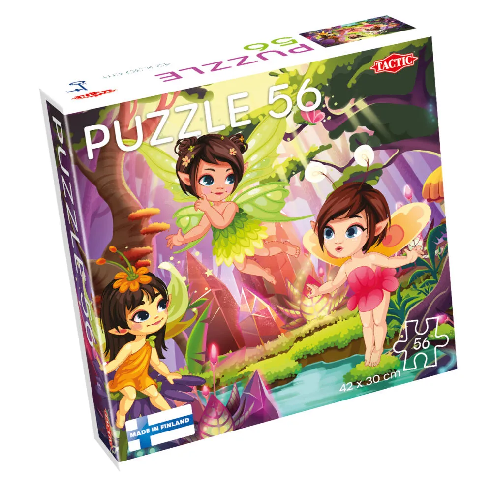 Tactic Lovers Fairies Yapboz 56 adet Çizgi filmler Puzzle