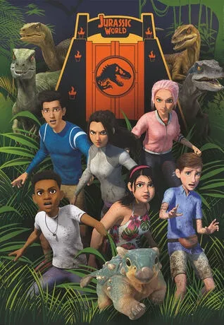 Clementoni Jurassic World Camp Cretaceous 27544 104 Parça Puzzle Thumbnail 1
