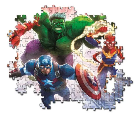 Clementoni Marvel Avengers 27554 104 Parça Puzzle Thumbnail 3
