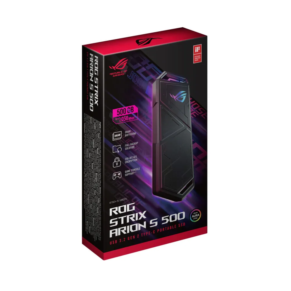 ASUS ROG Strix Arion S500 500 GB 90DD02I0-M09000 SSD Thumbnail 9