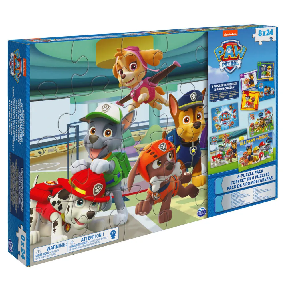 Spin Master KPZ KPL PawPatrl 8Puzzle CardbrdBx GML 6054448 800 Parça Puzzle Thumbnail 6