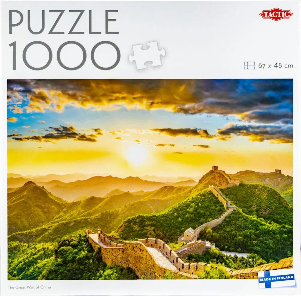 Tactic Lovers The Great Wall of China Yapboz 1000 adet Şehir Thumbnail 4