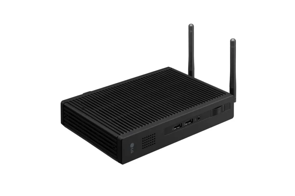 LG CL600W-AP Thin Client/Blade PC 1,5 GHz Windows 10 IoT Enterprise 800 g Siyah J4105 Thumbnail 1