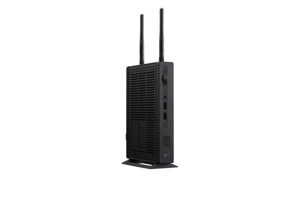 LG CL600W-AP Thin Client/Blade PC 1,5 GHz Windows 10 IoT Enterprise 800 g Siyah J4105 Thumbnail 6
