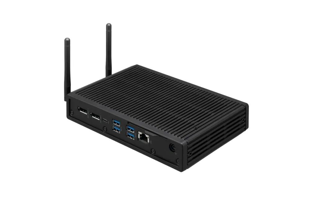 LG CL600W-AP Thin Client/Blade PC 1,5 GHz Windows 10 IoT Enterprise 800 g Siyah J4105 Mikro PC