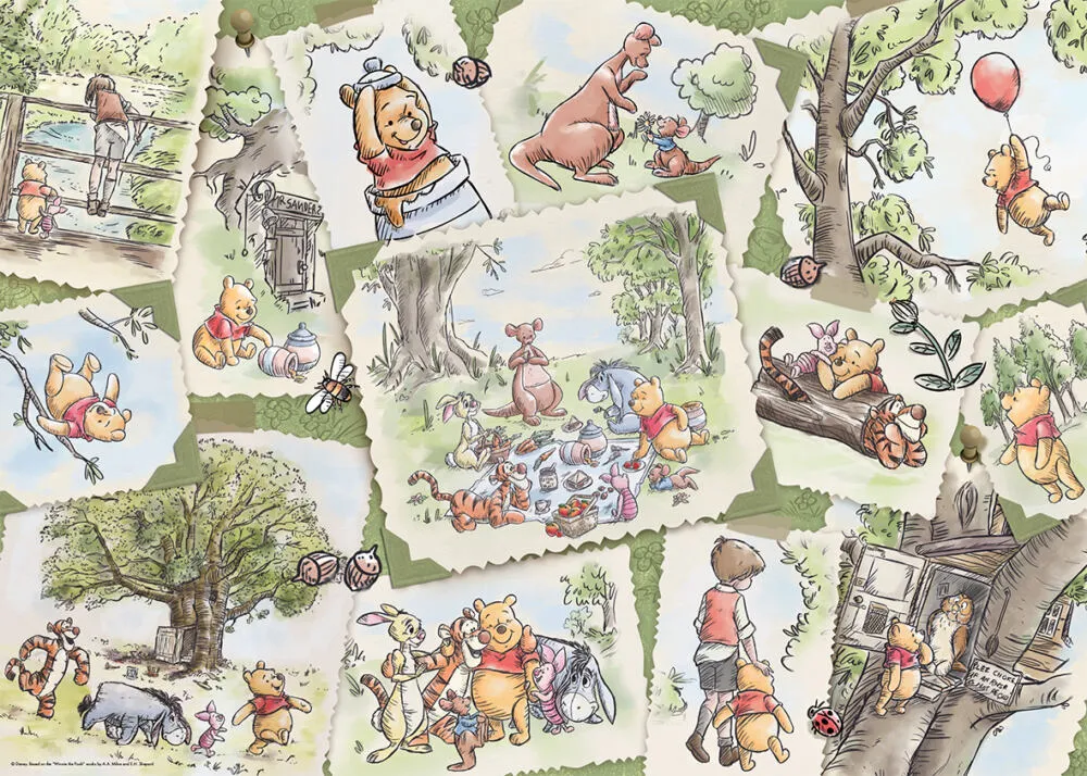 Jumbo Pix Collection - Winnie de Poeh 18875 1000 Parça Puzzle Thumbnail 2