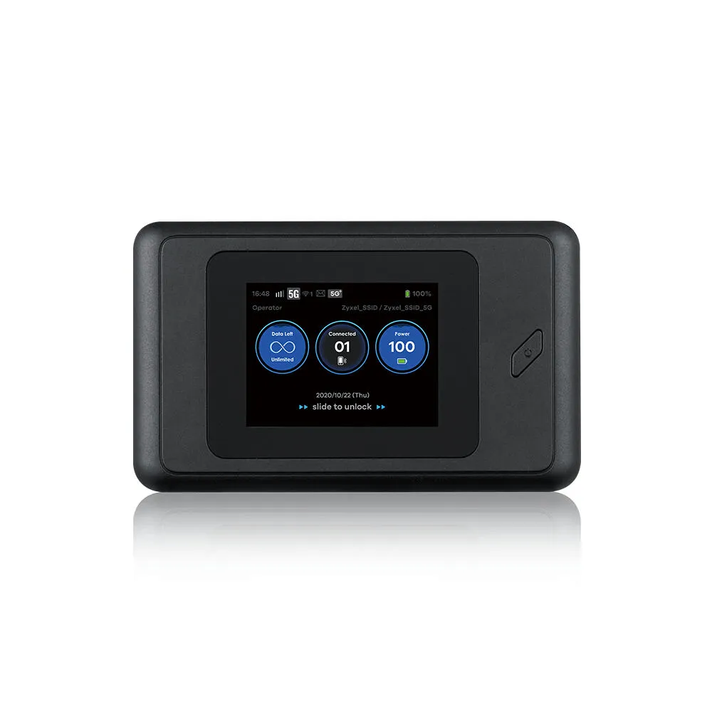 Zyxel NR2101 kablosuz yönlendirici Gigabit Ethernet Çift bant (2,4 GHz / 5 GHz) 5G Siyah Route