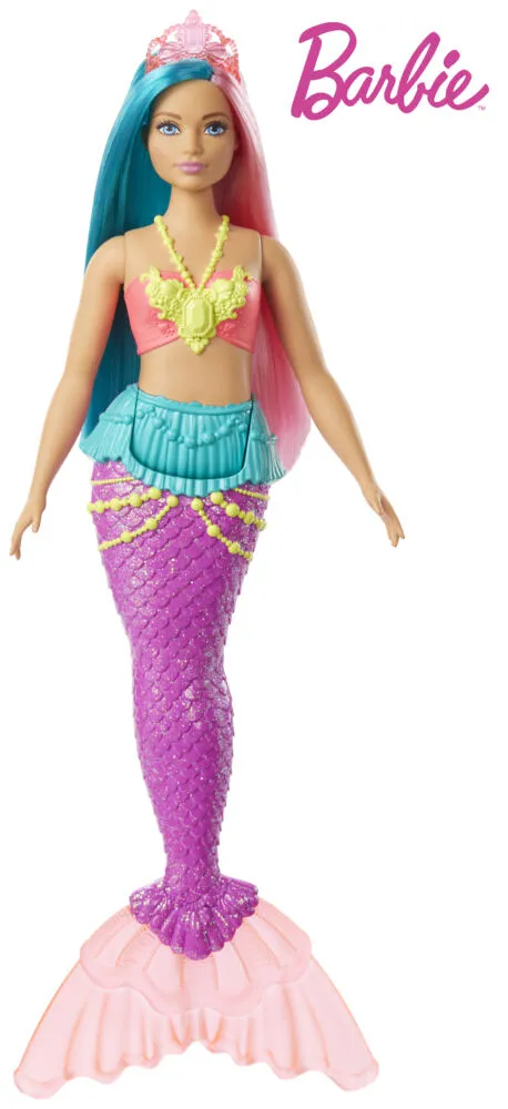 Barbie Mermaid GJK11 Dreamtopia Oyuncak Bebek Thumbnail 1