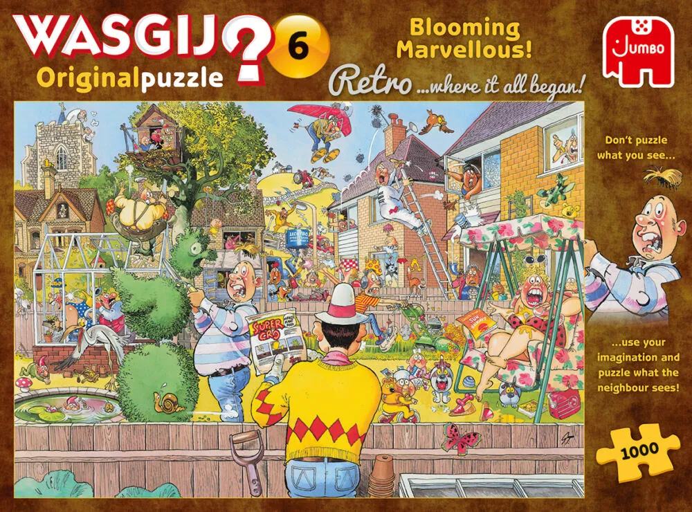Jumbo Retro Original 6 25014 1000 Parça Puzzle Thumbnail 6