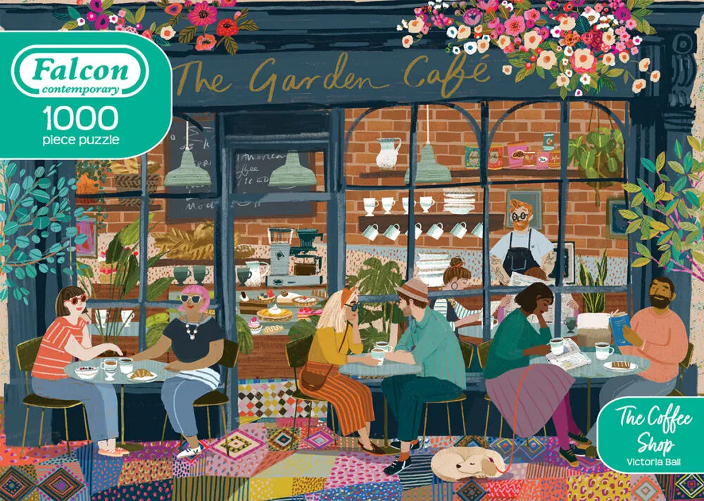 Jumbo The Coffee Shop 11385 1000 Parça Puzzle Thumbnail 6