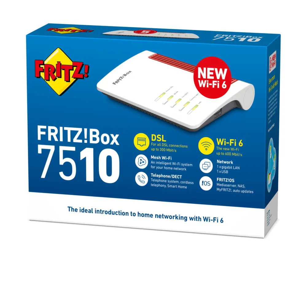 FRITZ! FRITZ!Box 7510 INT 4 GHz 20002997 Thumbnail 5