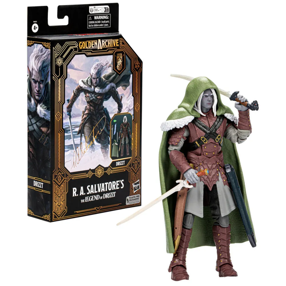 Hasbro Dungeons & Dragons Drizzt F66325L0 Oyuncak Figür Thumbnail 3