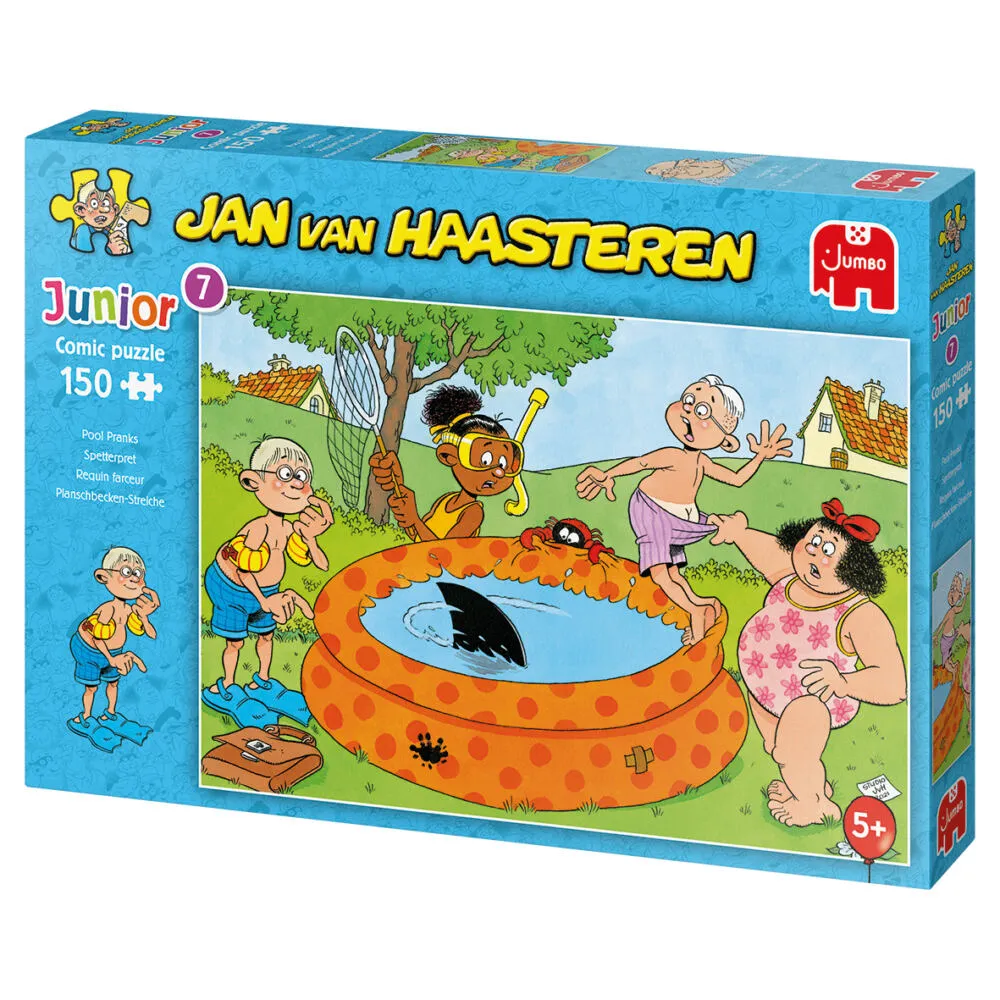 Jumbo Junior 7 - Pool Pranks 20078 150 Parça Puzzle Thumbnail 1