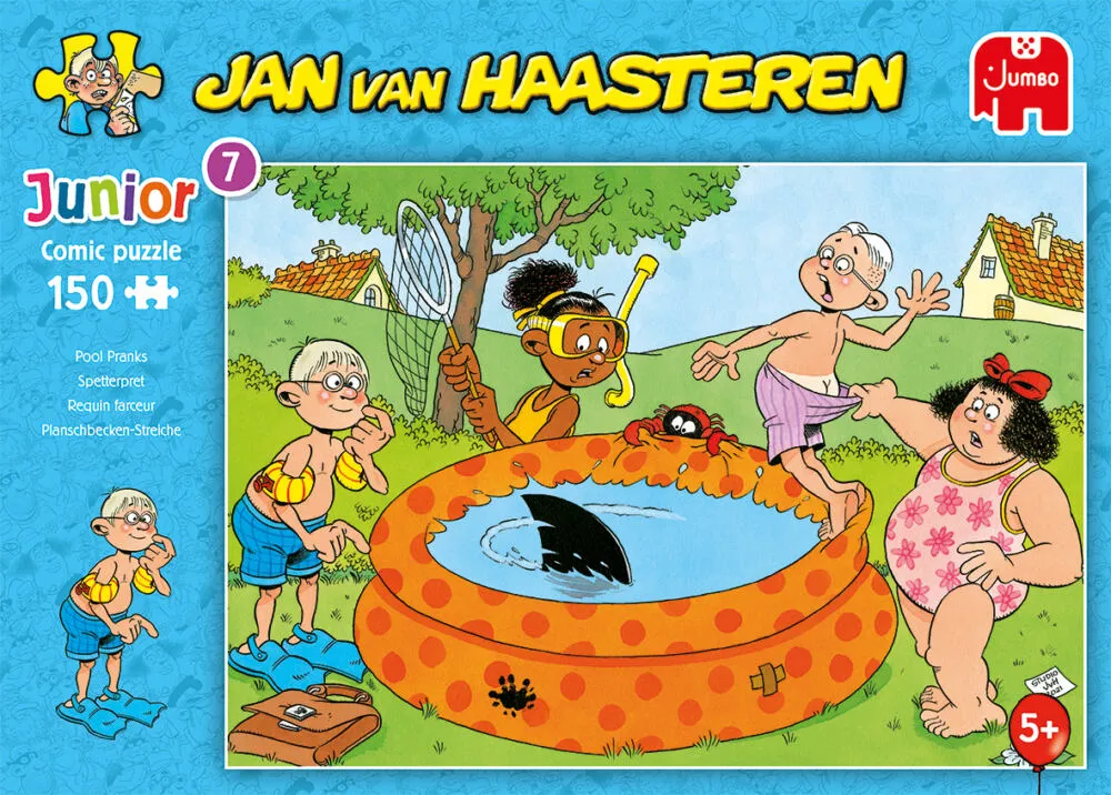 Jumbo Junior 7 - Pool Pranks 20078 150 Parça Puzzle Thumbnail 2