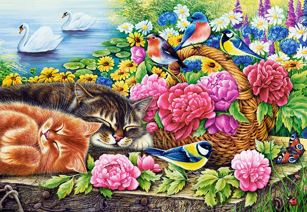 Castorland Lazy Sunday C-104765-2 1000 Parça Puzzle Thumbnail 2