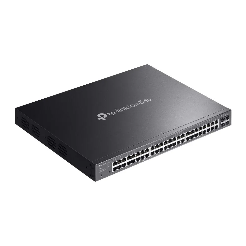 TP-Link Omada SG2452LP Gözetilmiş L2/L2+ Gigabit Ethernet (10/100/1000) Ethernet üzerinden güç desteği (PoE) 1U Siyah Thumbnail 3