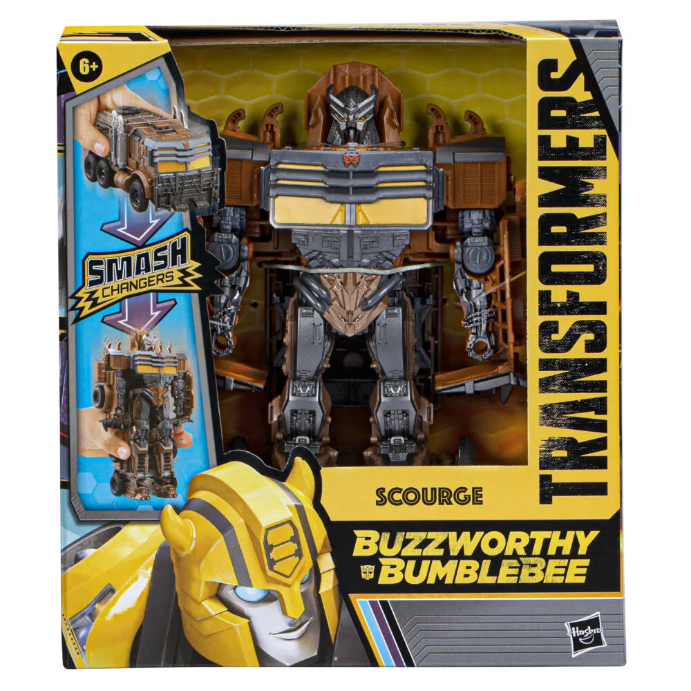 Hasbro Transformers Rise of the Beasts Smash Changer Scourge F39295L0 Thumbnail 7