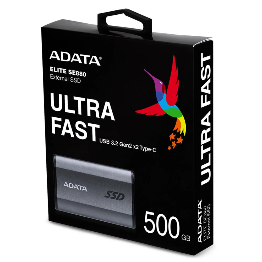 ADATA SE880 AELI-SE880-500GCGY 500 GB SSD Thumbnail 9