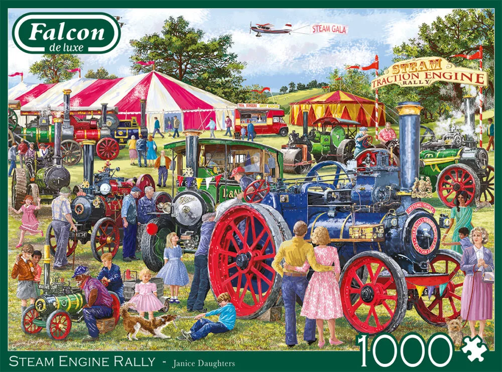 Jumbo Falcon de luxe 11389 1000 Parça Puzzle Thumbnail 3