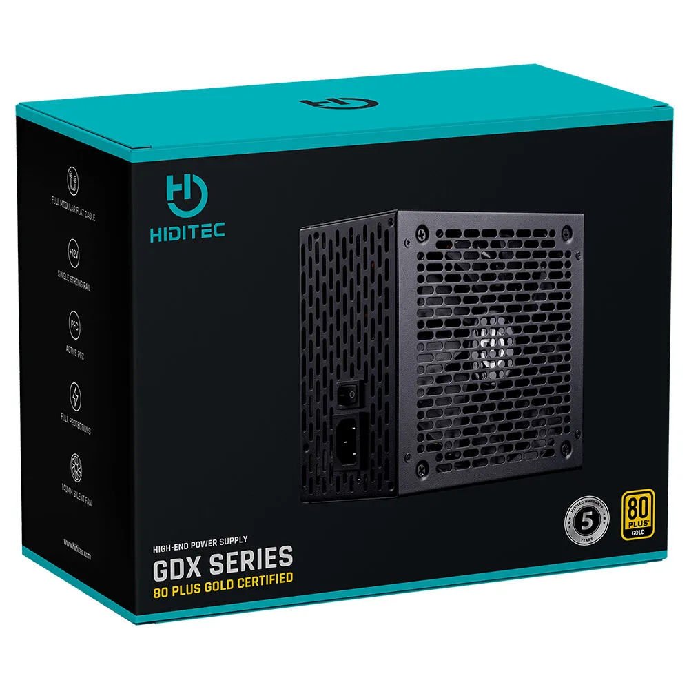 Hiditec PSU010029 750 W 80 PLUS Gold ATX Güç Kaynağı Thumbnail 9